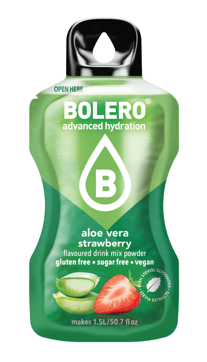 Bolero® Aloe Vera Aardbei | 9g | 1,5L 1 Zakje - Ripped8
