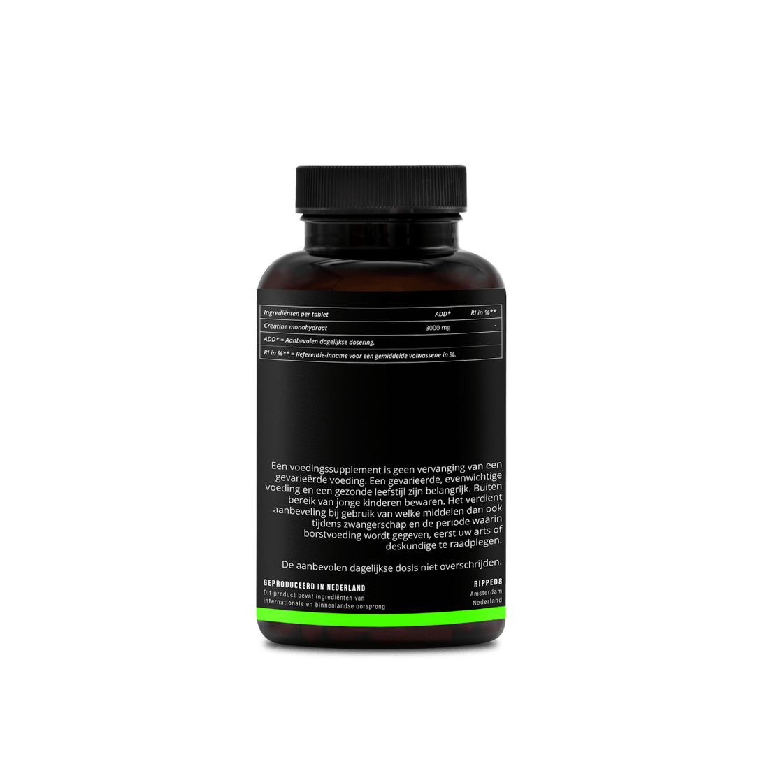 Creatine Monohydraat - 100 Tabletten - Ripped8