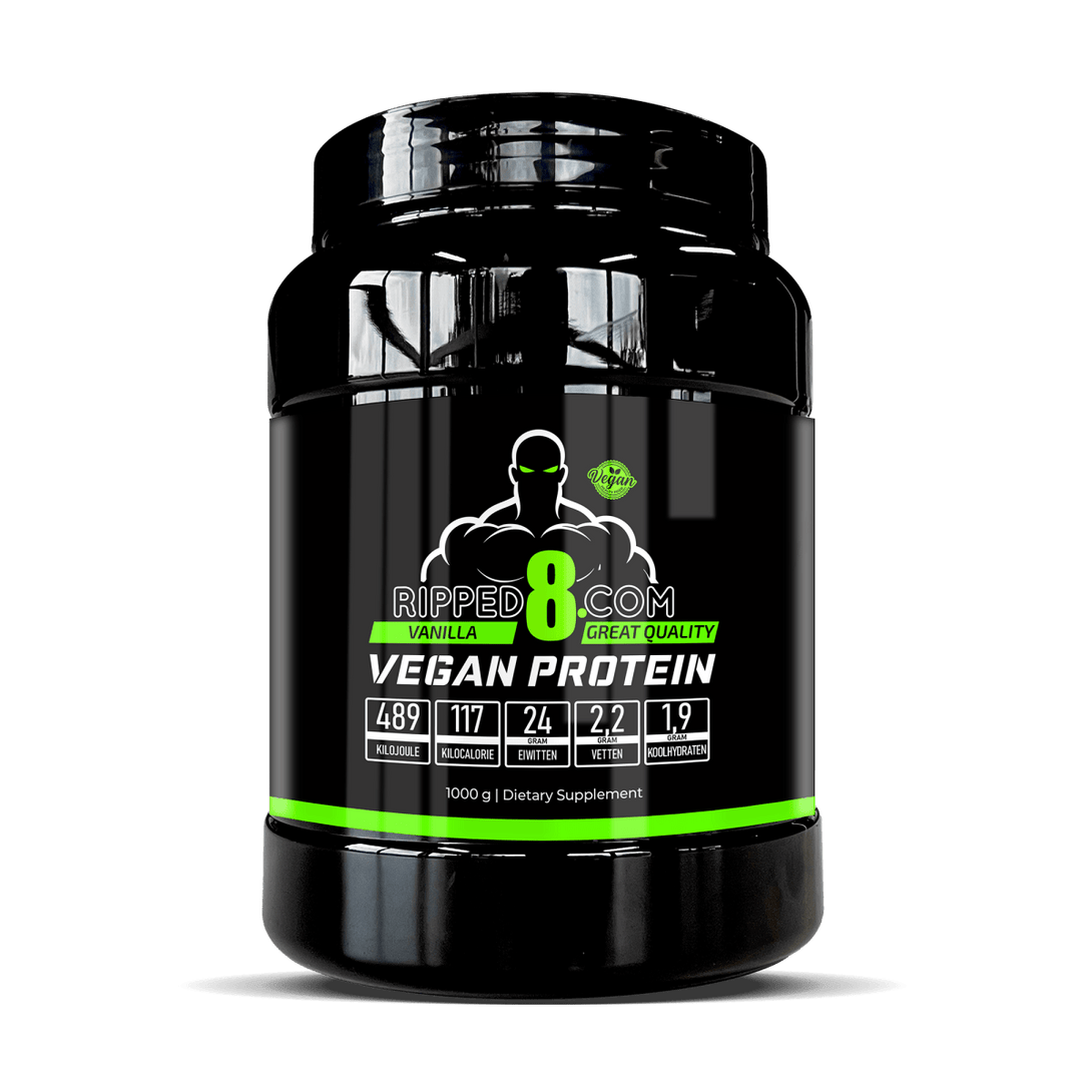 Vegan Protein Vanille - 1000 Gram - Ripped8