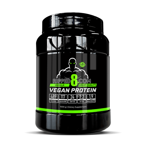 Vegan Protein Vanille - 1000 Gram - Ripped8